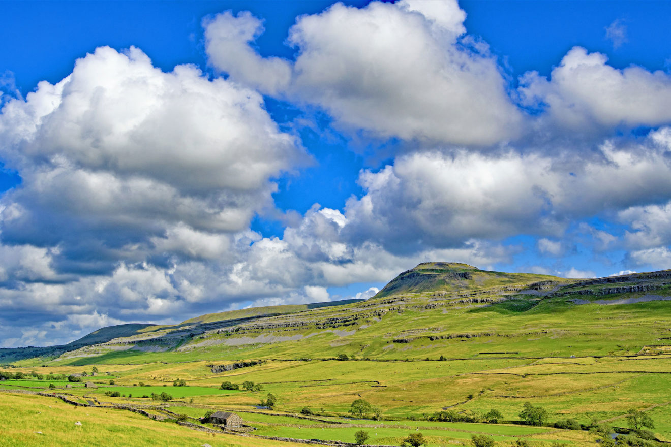 Ingleborough in the Summer
